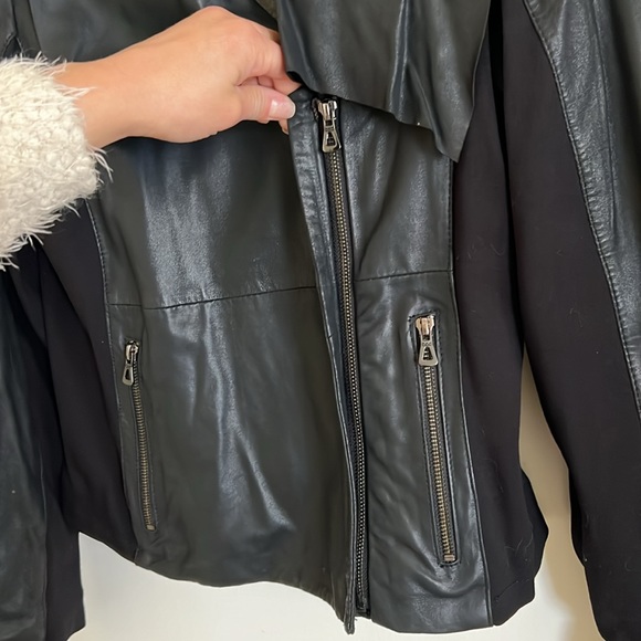 BOD & CHRISTENSEN, Black Leather Jacket - Picture 4 of 9